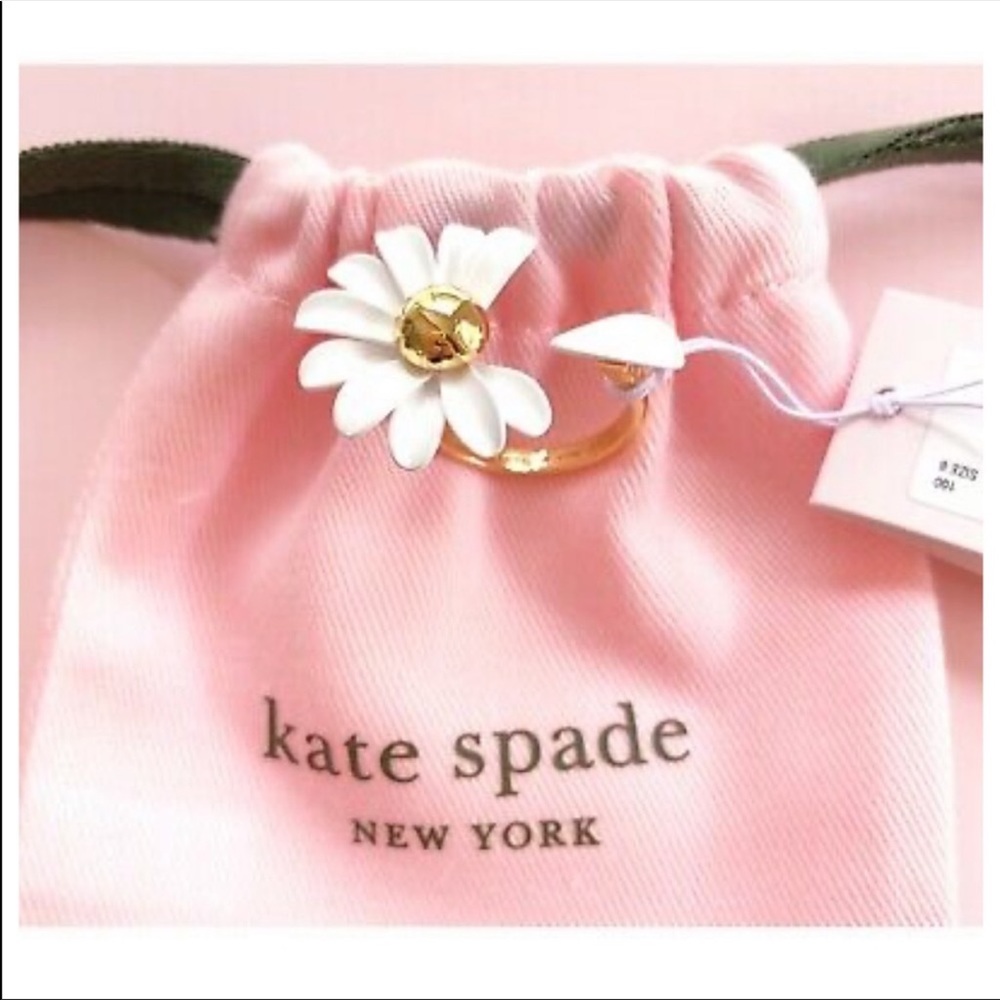 Kate Spade Dazzling Daisies Ring size 7 - Picture 4 of 4